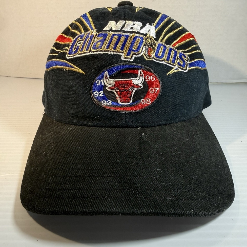 Vintage Chicago Bulls Starter Cap Championship NBA Basketball Champions 1998 Hat